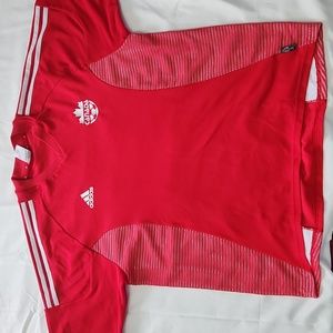 2002 Adidas Team Canada Football Jersey (XL)